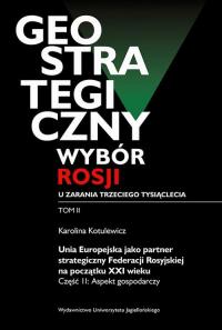 Geostrategiczny wybór Rosji u zarania - okłakda ebooka