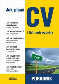 Jak pisać CV i list motywacyjny. - okłakda ebooka