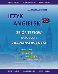 Języka angielski Zbiór testów na - okłakda ebooka