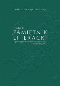 Londyński „Pamiętnik Literacki’ - okłakda ebooka