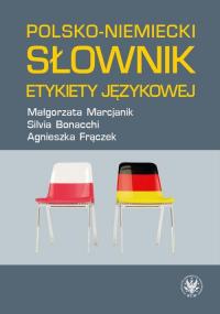 Polsko-niemiecki słownik etykiety - okłakda ebooka