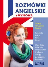 Rozmówki angielske + wymowa - okłakda ebooka