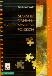 Słownik odmiany rzeczowników polskich - okłakda ebooka
