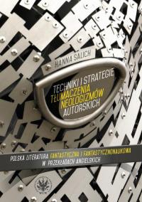 Techniki i strategie tłumaczenia - okłakda ebooka