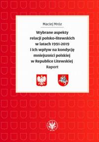 Wybrane aspekty relacji polsko-litewskich - okłakda ebooka