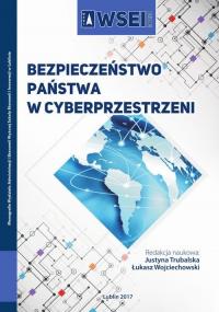 Bezpieczeństwo państwa w cyberprzestrzeni - okłakda ebooka