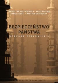 Bezpieczeństwo państwa – wybrane - okłakda ebooka