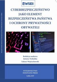 Cyberbezpieczeństwo jako element - okłakda ebooka