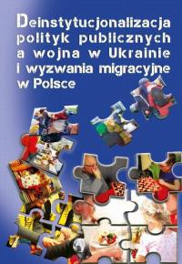 Deinstytucjonalizacja polityk publicznych - okłakda ebooka