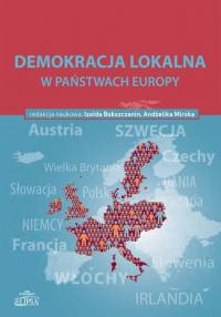 Demokracja lokalna w państwach - okłakda ebooka