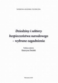 Dziedziny i sektory bezpieczeństwa - okłakda ebooka