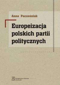 Europeizacja polskich partii politycznych - okłakda ebooka
