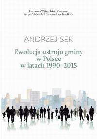 Ewolucja ustroju gminy w Polsce - okłakda ebooka
