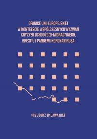 Granice Unii Europejskiej w kontekście - okłakda ebooka