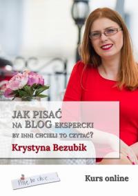 Jak pisać na blog ekspercki, by - okłakda ebooka