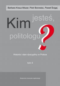 Kim jesteś politologu? Historia - okłakda ebooka