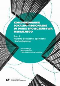 Komunikowanie lokalno-regionalne - okłakda ebooka