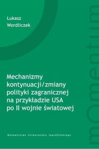 Mechanizmy kontynuacji/zmiany polityki - okłakda ebooka