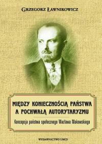 Między koniecznością państwa a - okłakda ebooka