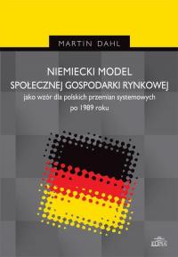 Niemiecki model społecznej gospodarki - okłakda ebooka