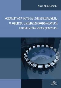 Normatywna potęga Unii Europejskiej - okłakda ebooka