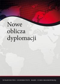 Nowe oblicza dyplomacji - okłakda ebooka