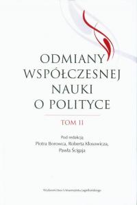 Odmiany współczesnej nauki o polityce. - okłakda ebooka