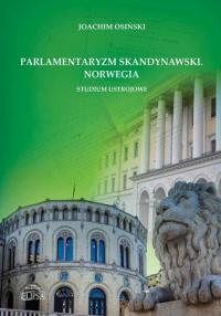 Parlamentaryzm skandynawski Norwegia - okłakda ebooka