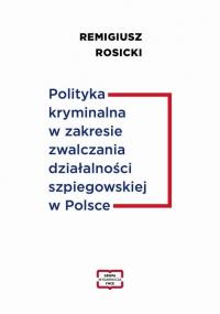 Polityka kryminalna w zakresie - okłakda ebooka