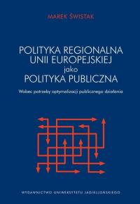 Polityka regionalna Unii Europejskiej - okłakda ebooka