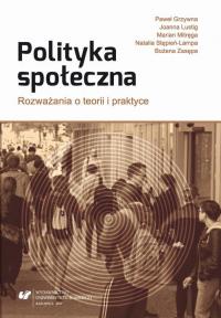 Polityka społeczna. Rozważania - okłakda ebooka