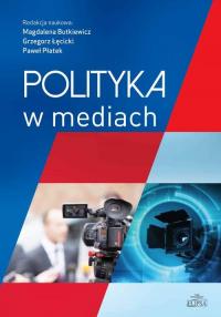 Polityka w mediach - okłakda ebooka