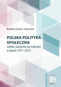 Polska polityka społeczna wobec - okłakda ebooka