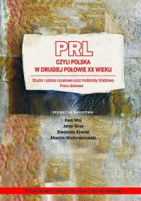 PRL czyli Polska w drugiej połowie - okłakda ebooka