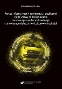Proces informatyzacji administracji - okłakda ebooka
