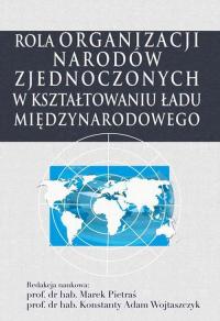 Rola Organizacji Narodów Zjednoczonych - okłakda ebooka