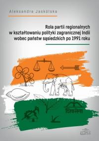 Rola partii regionalnych w kształtowaniu - okłakda ebooka