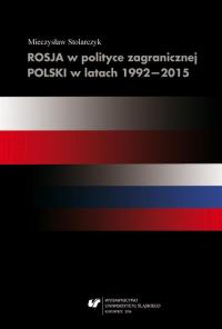 Rosja w polityce zagranicznej Polski - okłakda ebooka
