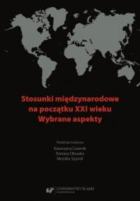 Stosunki międzynarodowe na początku - okłakda ebooka