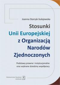 Stosunki Unii Europejskiej Z Organizacją - okłakda ebooka