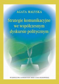 Strategie komunikacyjne we współczesnym - okłakda ebooka