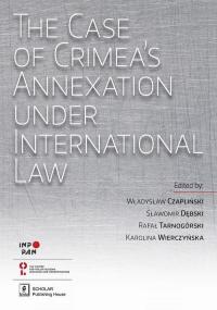 The Case of Crimea’s Annexation - okłakda ebooka