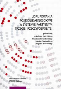 Ugrupowania postsolidarnościowe - okłakda ebooka