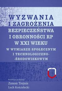 Wyzwania i zagrożenia bezpieczeństwa - okłakda ebooka