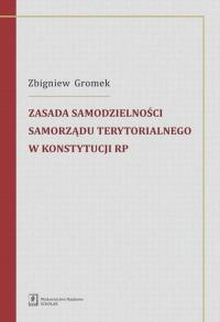 Zasada samodzielności samorządu - okłakda ebooka