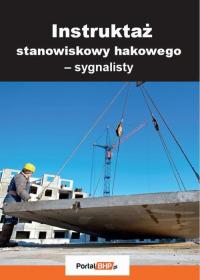 Instruktaż stanowiskowy hakowego - okłakda ebooka