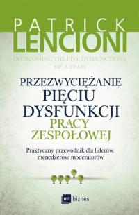 Przezwyciężanie pięciu dysfunkcji - okłakda ebooka