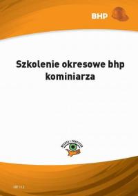 Szkolenie okresowe bhp kominiarza - okłakda ebooka