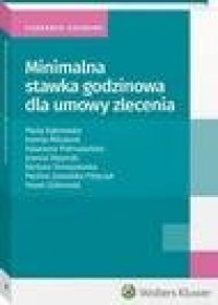 Minimalna stawka godzinowa dla - okłakda ebooka