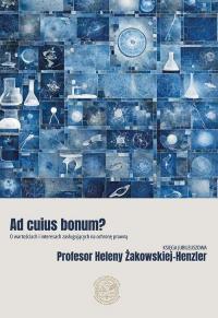 Ad cuius bonum? O wartościach i - okłakda ebooka